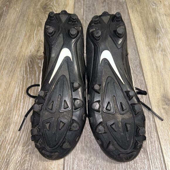 Nike Kids Alpha Strike TD Football Cleats Youth Size 3Y 579374-001 Black Shoes - Picture 11 of 13